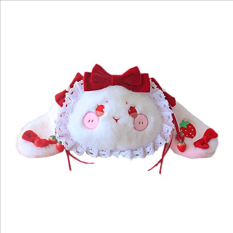 Women Accessories Chain - Lolita grande capacidade macia menina morango