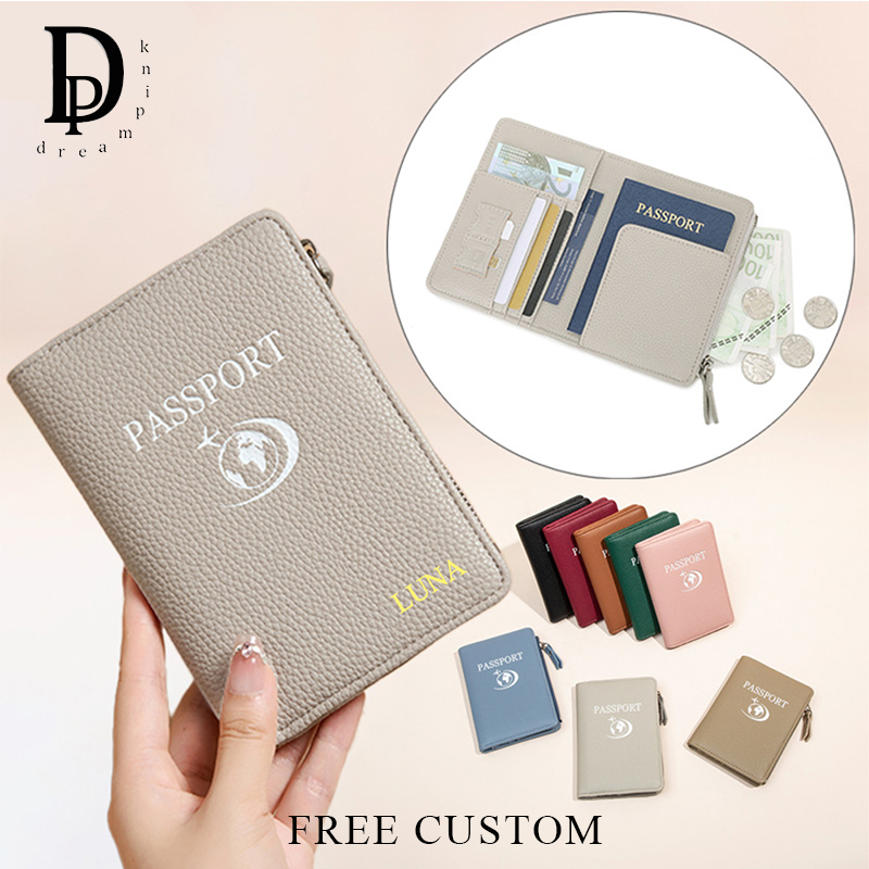 Women Accessories Business - Porta-Passaporte Personalizado para Mulheres com RFID