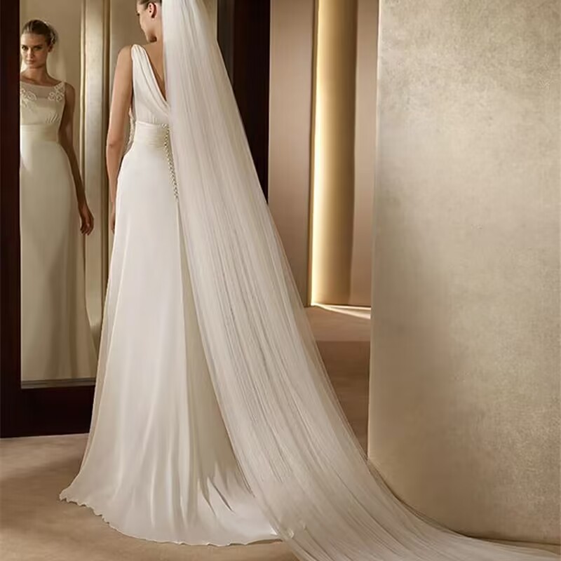 Women Accessories Images - Véu de casamento branco marfim, imagem