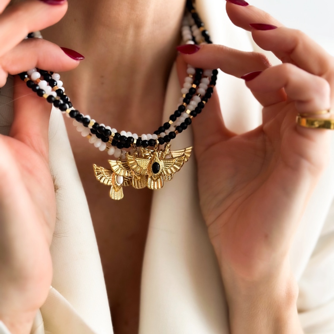 Women'S Eagles Accessories - Pingente de águia de aço inoxidável