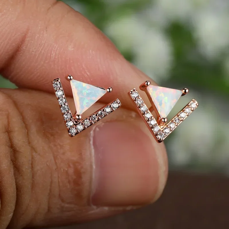 Women'S Accessories New Look - Brincos Triangulares Australian Treasure de Alta