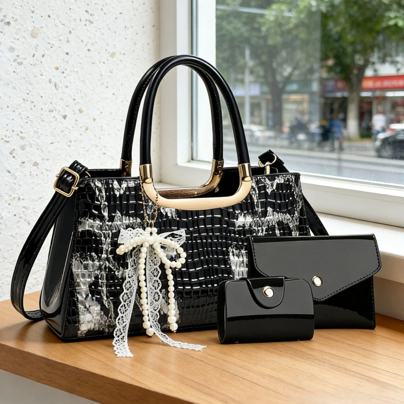 Women Accessories For Gift - Conjunto de Bolsas Femininas, Clutch de