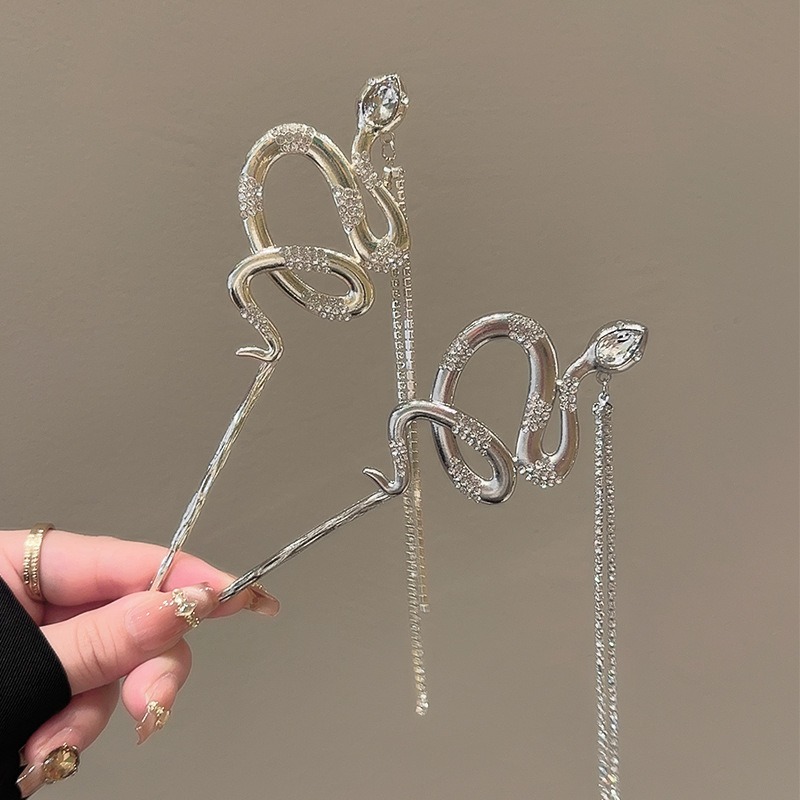 Women Accessories Chain - 1pc cobra varas de cabelo tom