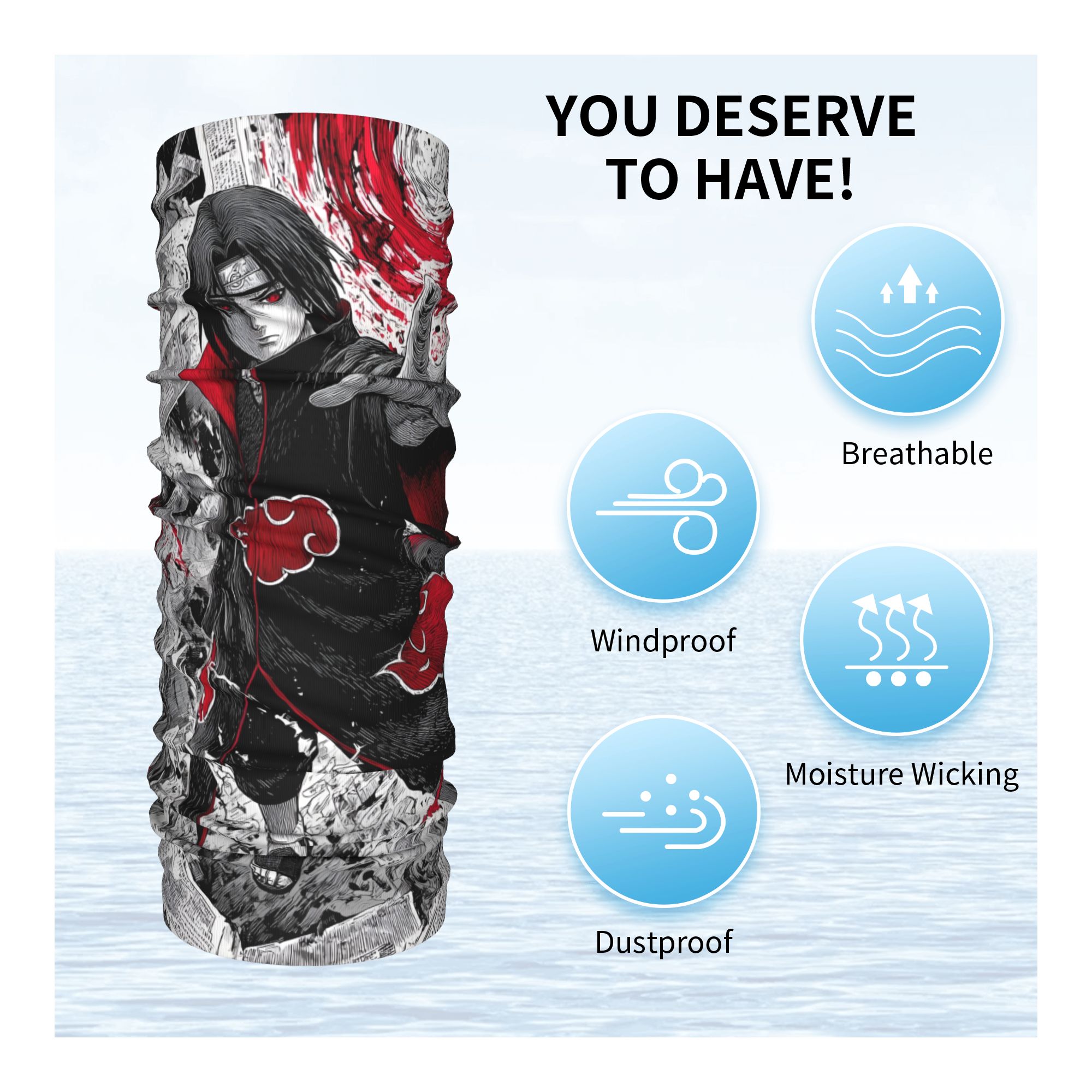 Bandana Personalizada U-Uchiha - Women'S Eagles Accessories avaliação e preço