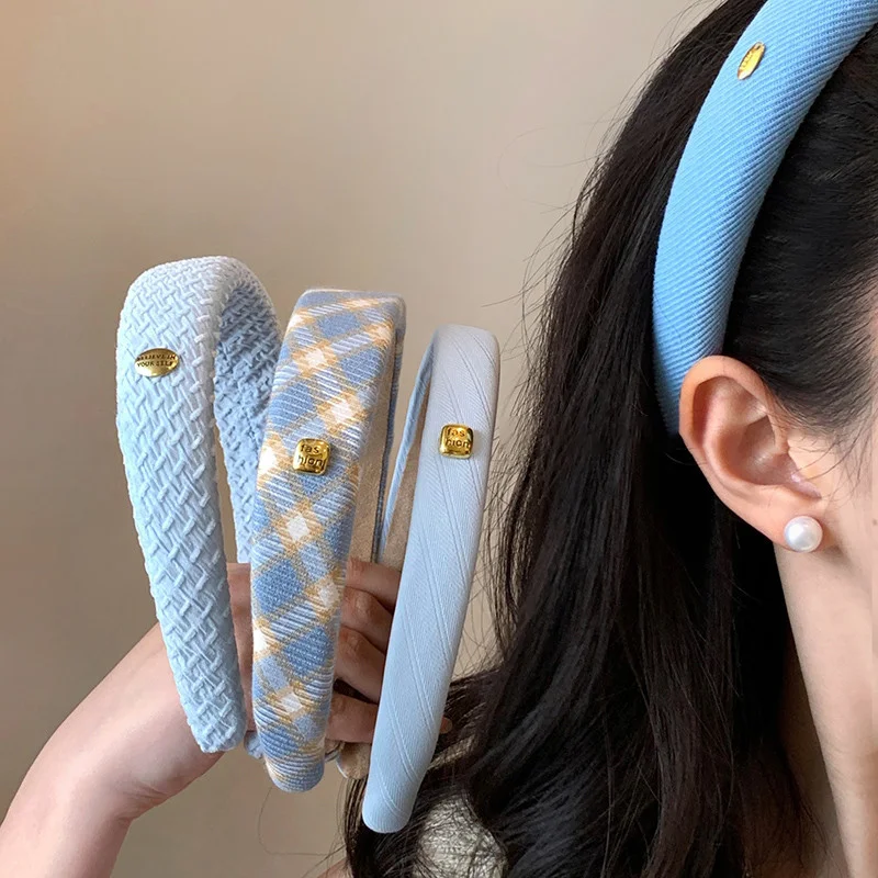 Faixa de cabelo de aba larga a - Wrap Ring Gold avaliação e preço