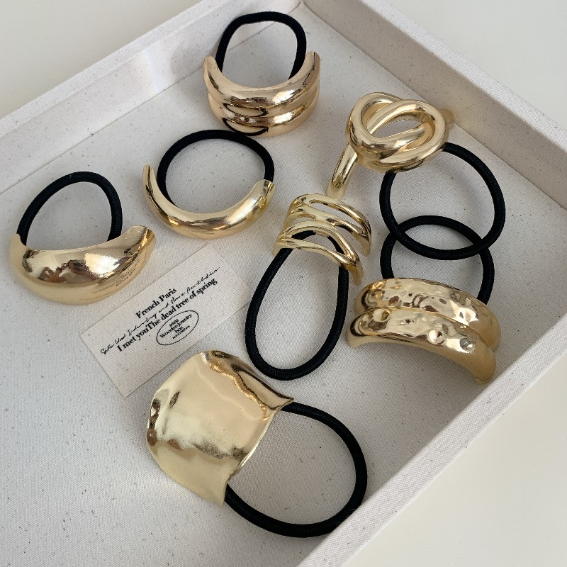 Elásticos de Cabelo Geométrico - Wrap Ring Gold avaliação e preço