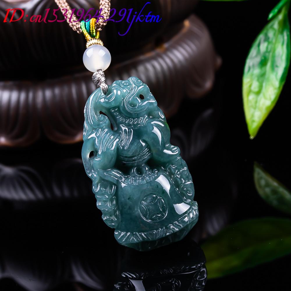 Pingente Pixiu de Jadeíta Birm - Women Accessories For Gift avaliação e preço