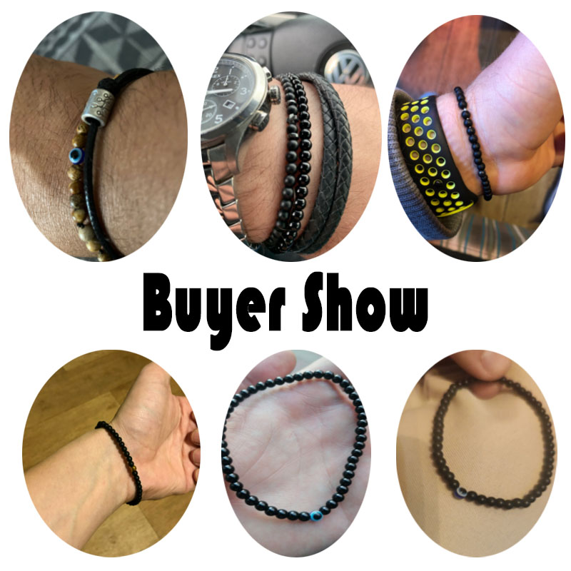Pulseira minimalista de moto m - Evil Eye Bracelet avaliação e preço