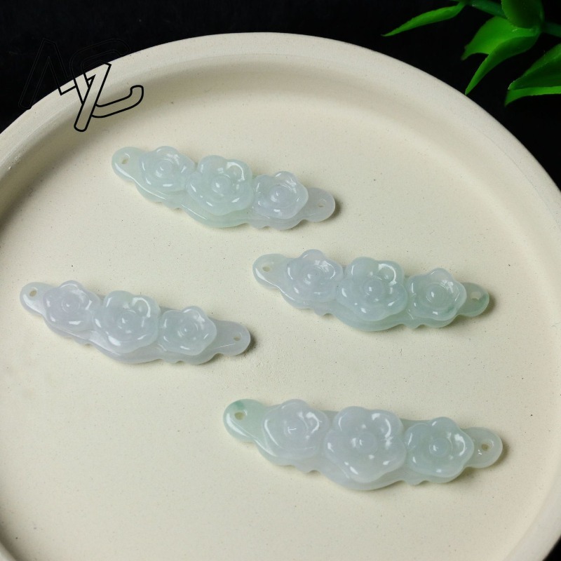 1 peça de Flor de Jadeíta Natu - Women Accessories Jewelry avaliação e preço