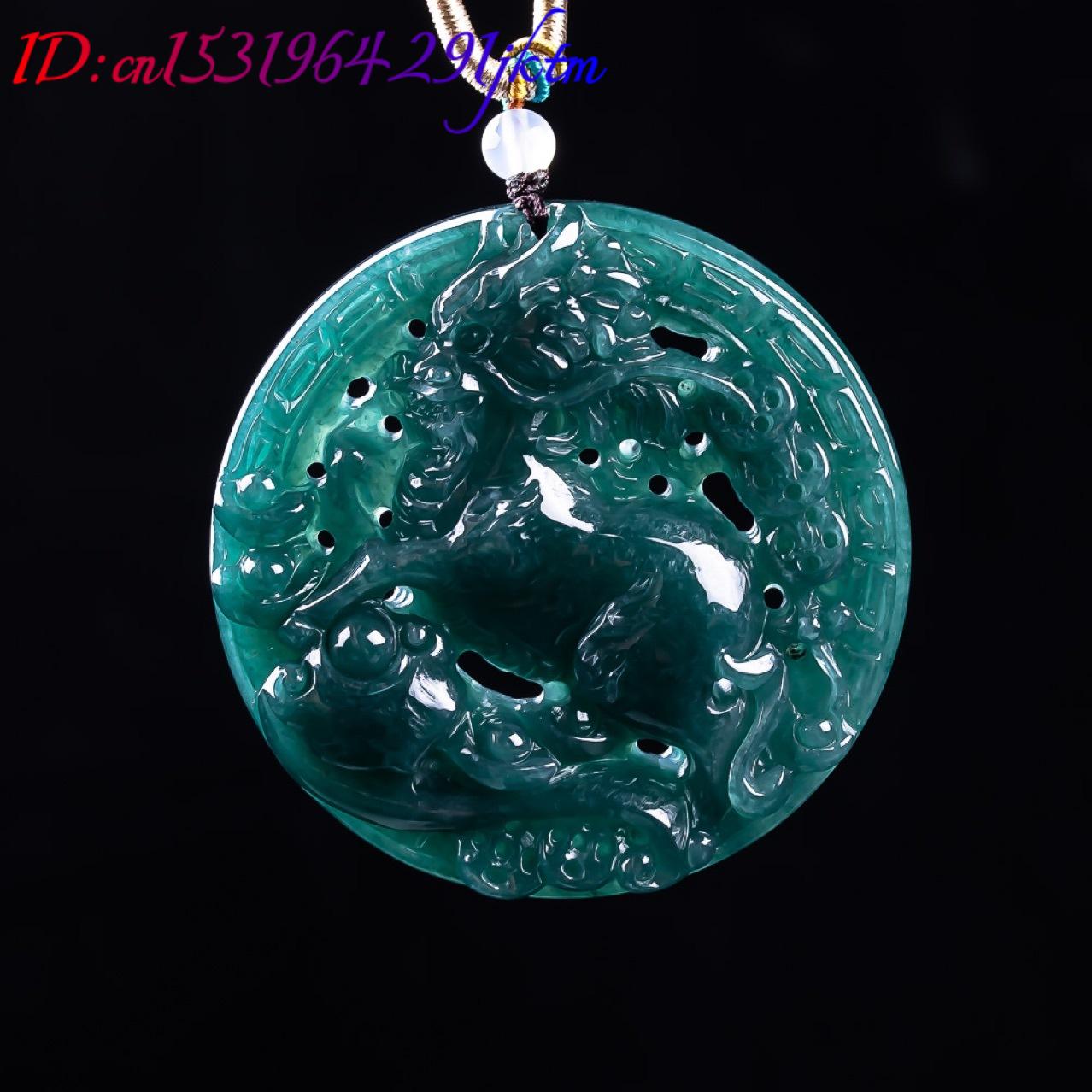 Pingente de Dragão em Jadeite  - Women Accessories For Gift avaliação e preço