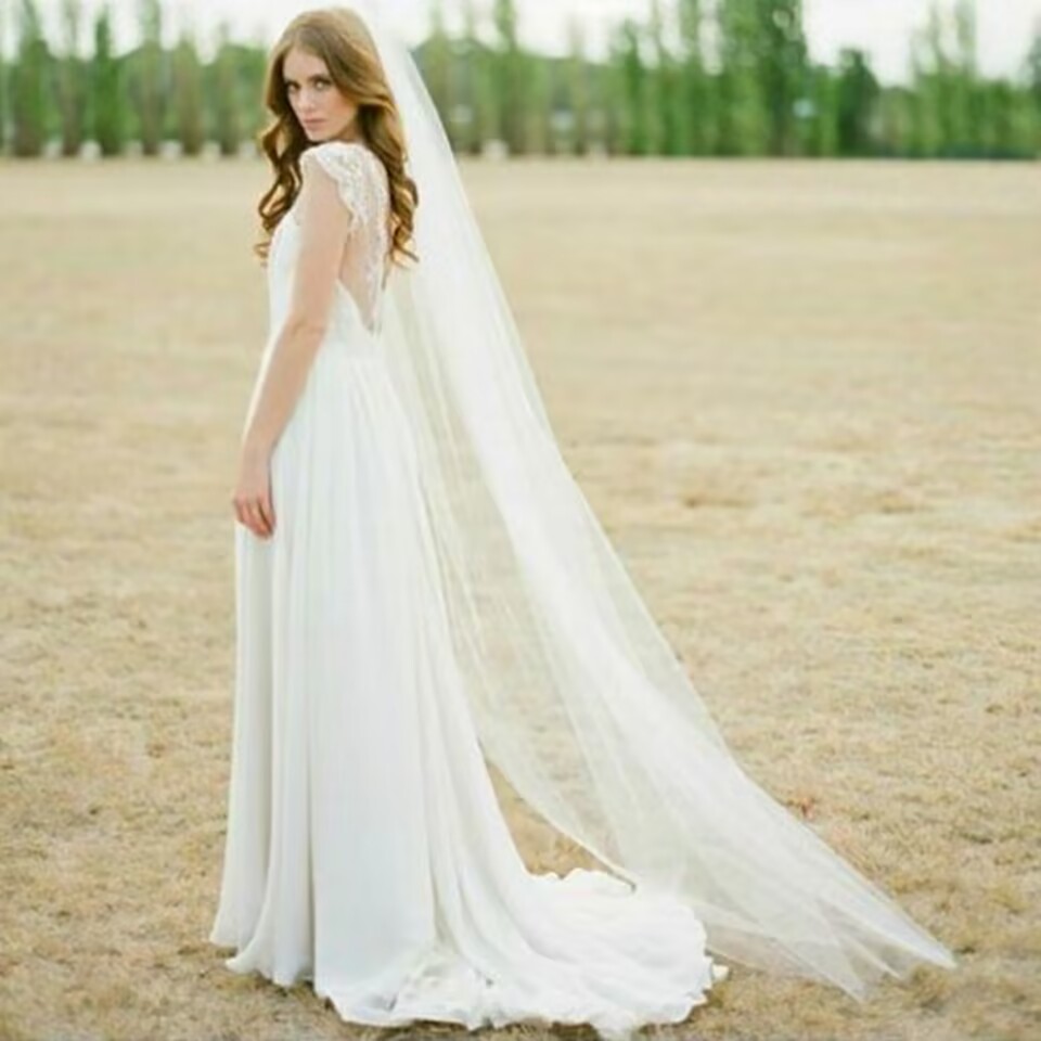 Véu de casamento branco marfim - Women Accessories Images avaliação e preço