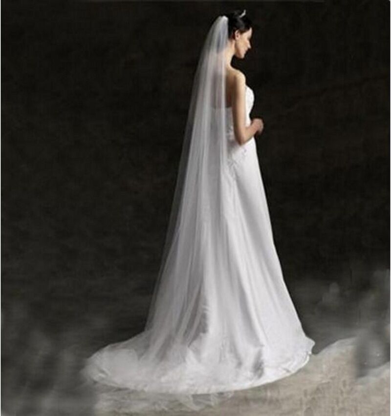 Véu de casamento branco marfim - Women Accessories Images avaliação e preço