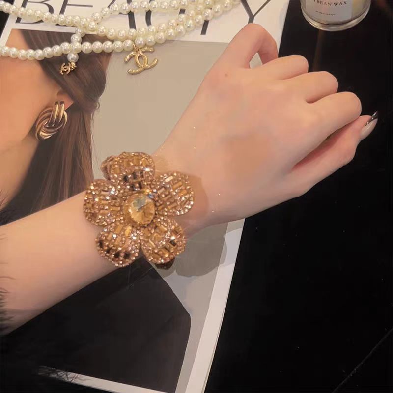 Laço de cabelo de flor de diam - Wrap Ring Gold avaliação e preço