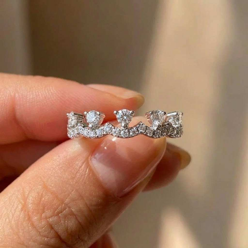 Anel Exquisito de Zircônia em  - Women'S Accessories Jewelry Sale avaliação e preço