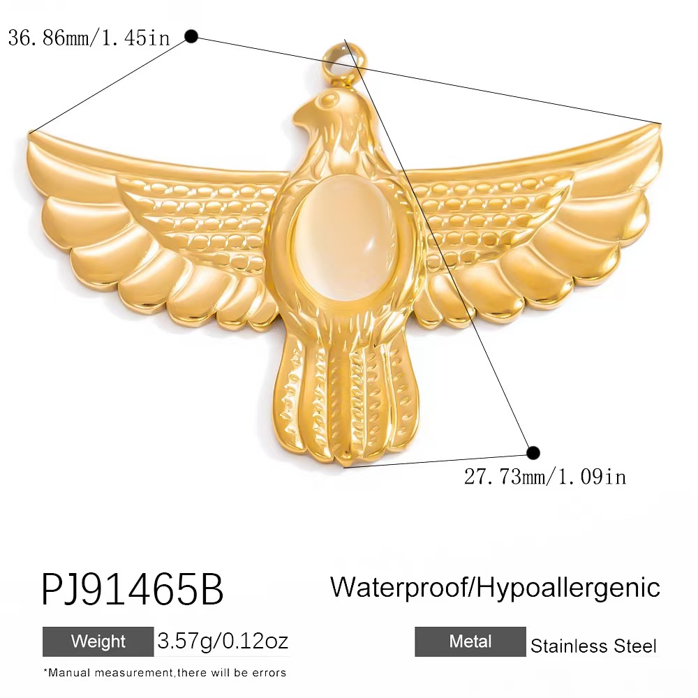 Pingente de águia de aço inoxi - Women'S Eagles Accessories avaliação e preço