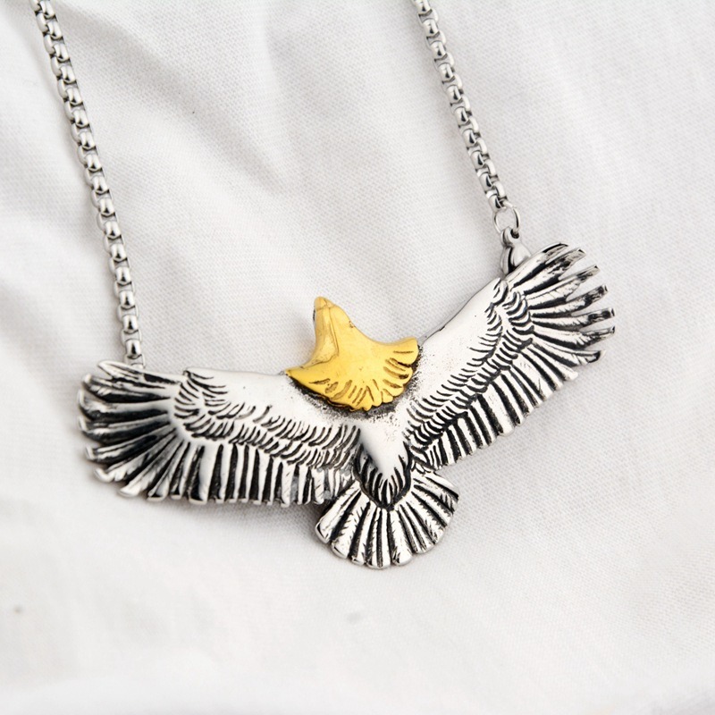 Moda águia pingente de prata 9 - Women'S Eagles Accessories avaliação e preço