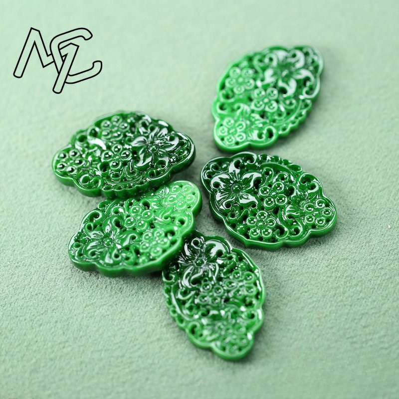 2 Peças DIY Esmeralda Verde Na - Women Accessories Jewelry avaliação e preço