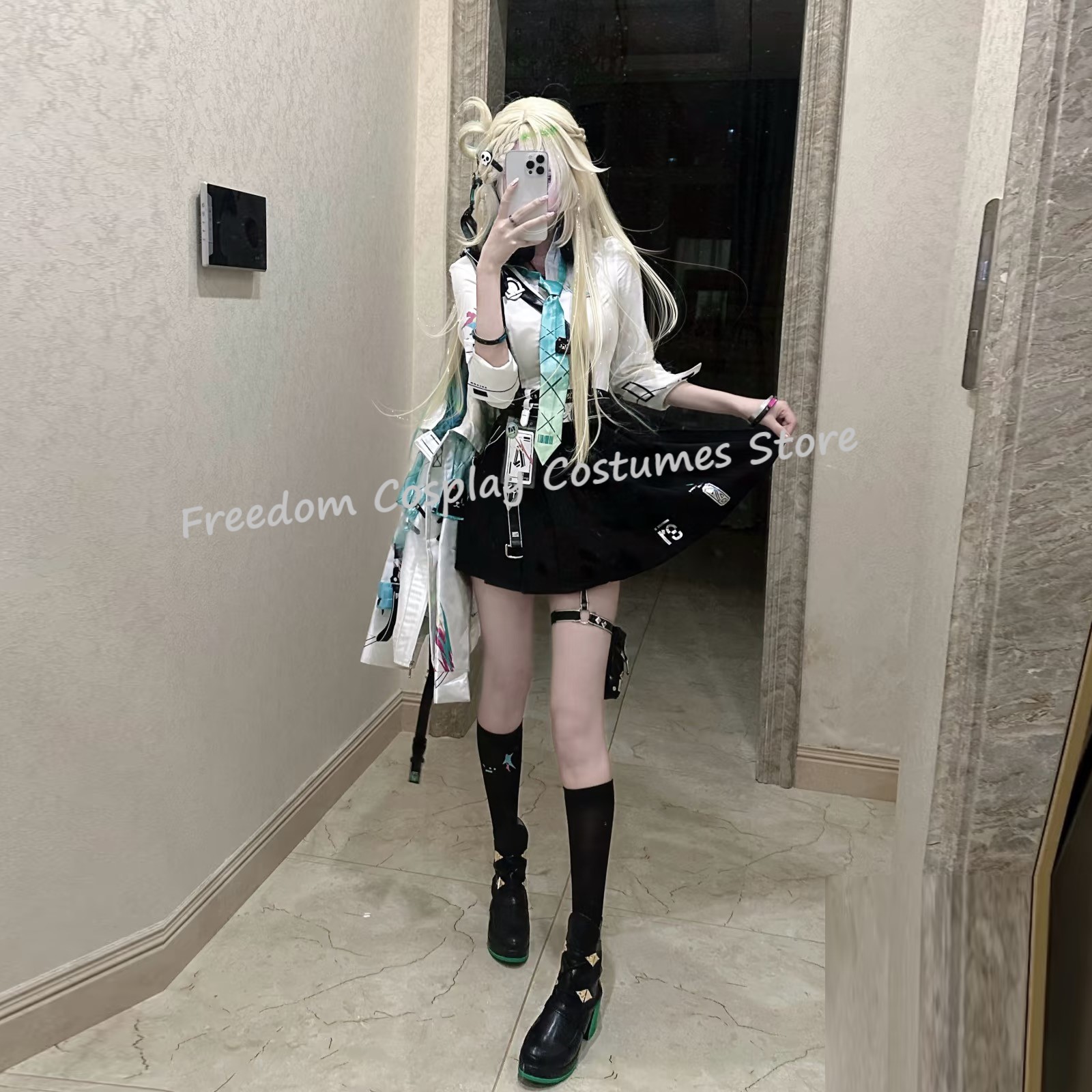 Fantasia de cosplay do jogo Wu - Women'S Accessories For Suit avaliação e preço
