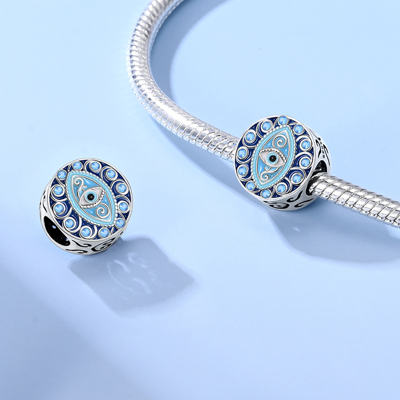 925 prata esterlina olho de pr - Evil Eye Bracelet avaliação e preço