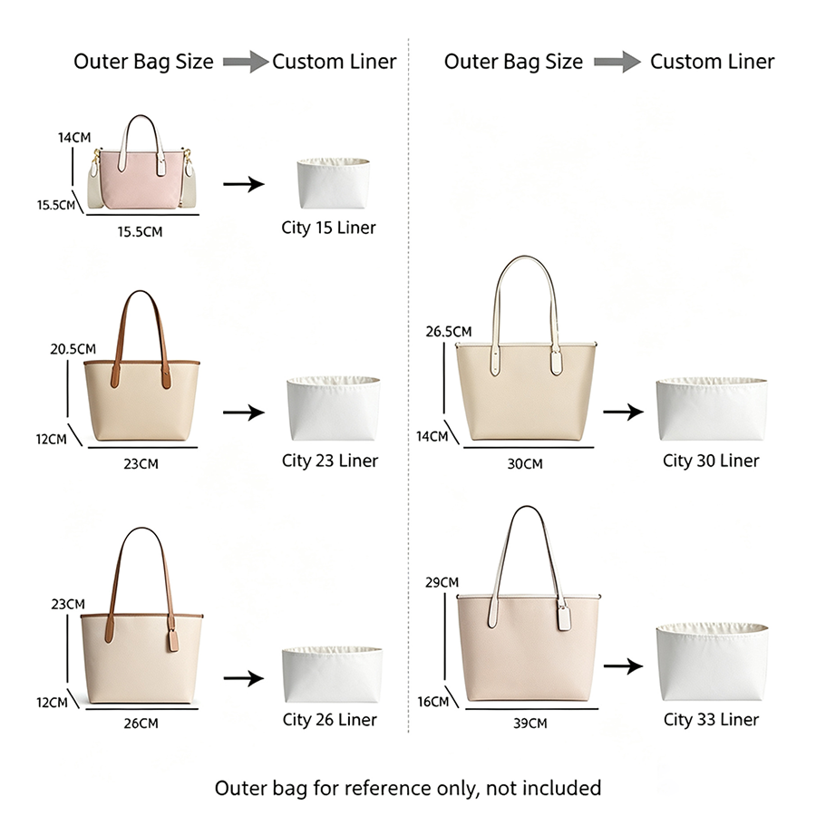 Organizador de Bolsa para city - Women Accessories For Gift avaliação e preço