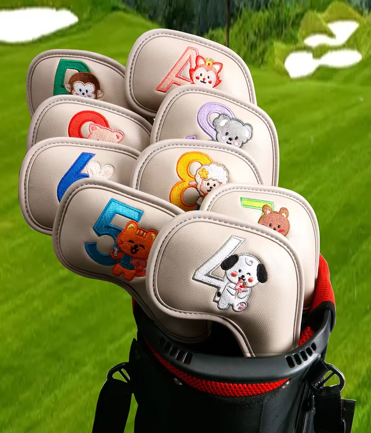 9 Peças de Capas de Ferro de G - Women'S Golf Accessories avaliação e preço