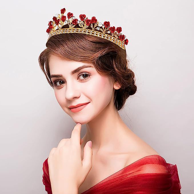 Coroa de Noiva Barroca em Cerâ - Women Accessories Jewelry avaliação e preço
