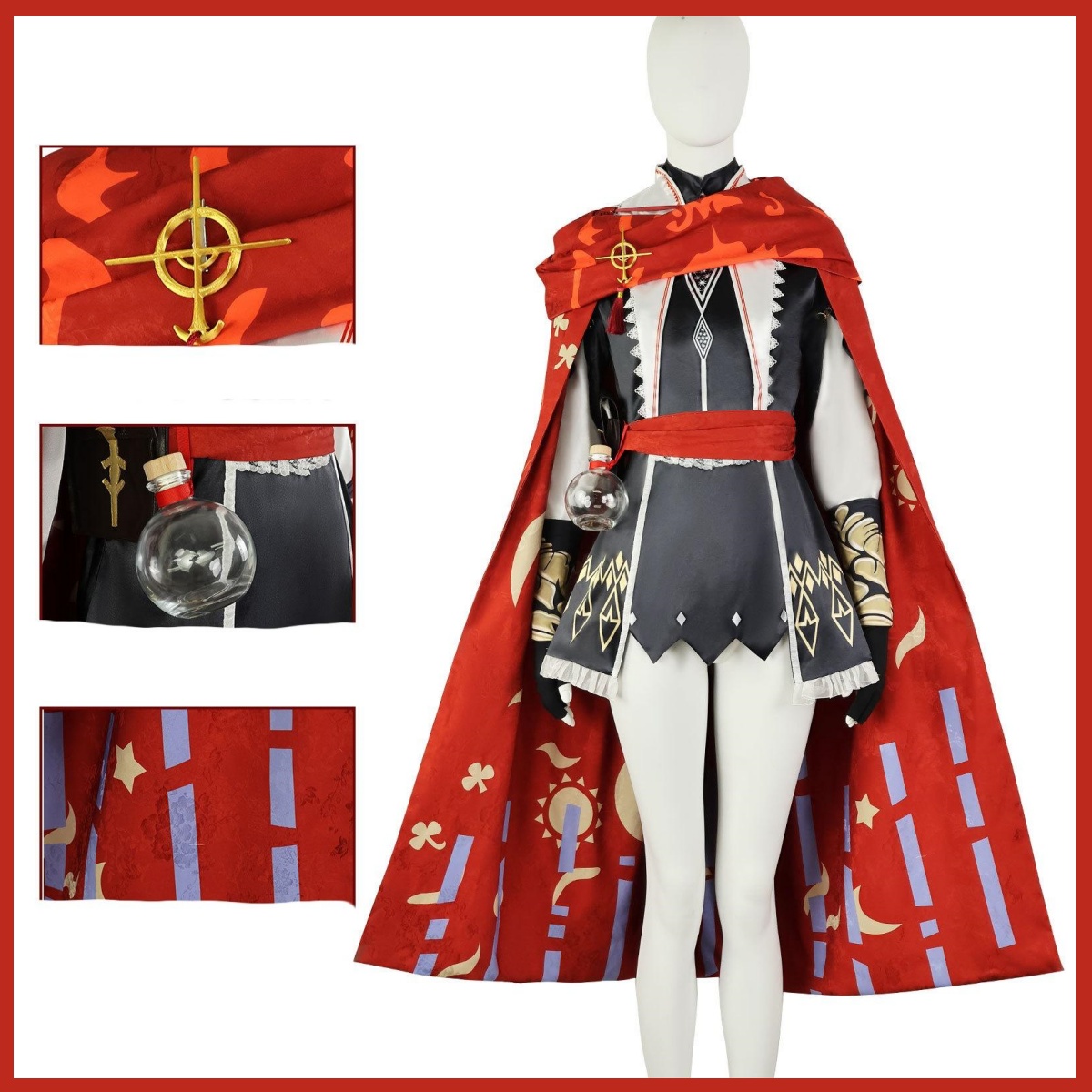 Fantasia de Cosplay Game Arkni - Women'S Accessories For Suit avaliação e preço